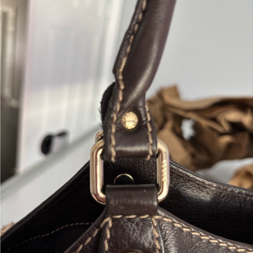 GUCCI PYTHON PURSE - Picture 12 of 16